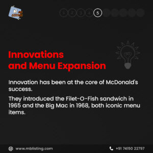 5. Innovations and Menu Expansion